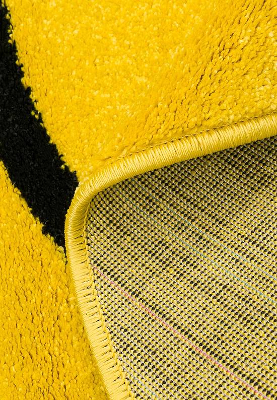Недорогой синтетический ковер NC19-Yellow