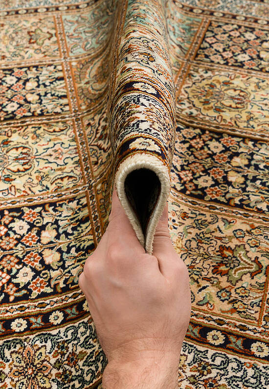 Шелковый ковер ручной работы IIST-GIZZ2C7CC Royal Taj