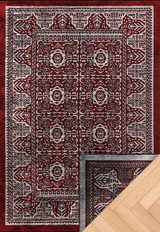 дизайн двустороннего безворсового ковра Couture Duo SC6177