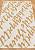 Безворсовый ковер из хлопка ARN 02 White Yellow