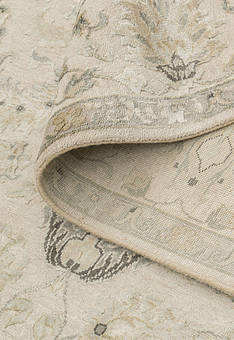 фактура ковра Kashan gold Antique White Grey