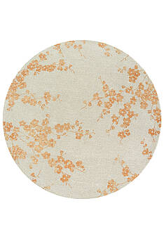 дизайн безворсового ковра Petals LP5231-L448 круг