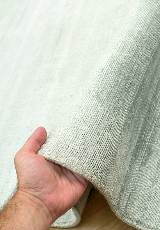 Однотонный ковер ручной работы PHPV-20-Dream Blue/Dream Blue