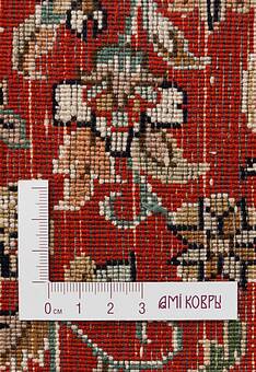 плотность ковра Cashmir 244168-Keshan red/beige