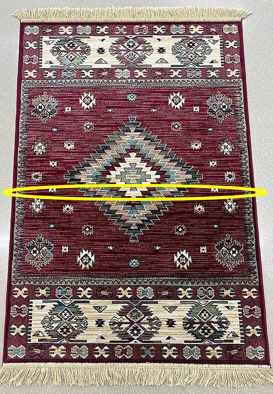 Бельгийский вискозный ковер RG241-R64 discount2