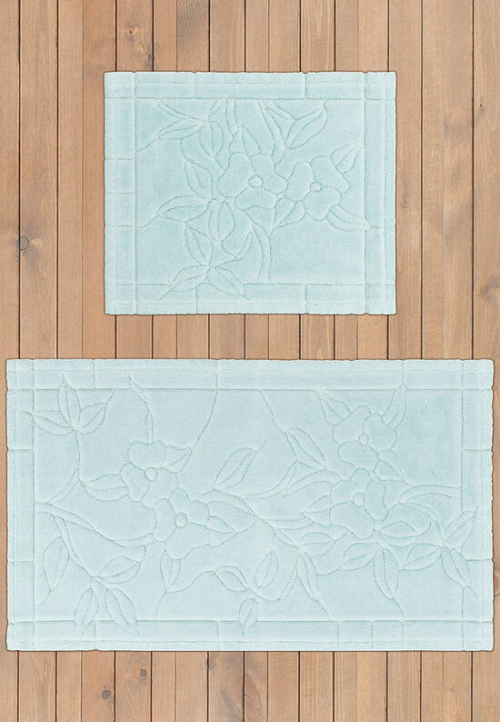 Комплект ковриков для ванной и туалета Pedina 02 Mint Green