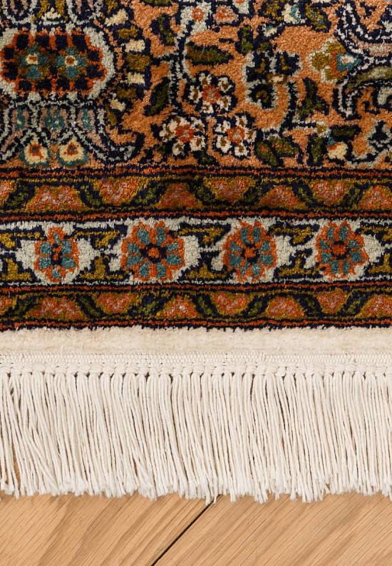 Шелковый ковер ручной работы 225731-Shah Sevan beige/rose
