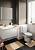 Бежевый комплект ковриков для ванной комнаты и туалета Sariyer 2546 Light Brown BQ