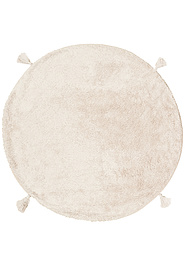 дизайн ковра Cotton Boon CBN Plain Beige круг