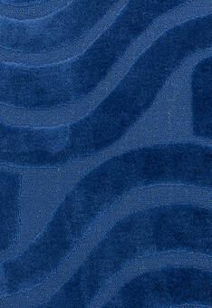 фрагмент коврика для ванной Confetti Bath Maximus Symphony 2582 Dark Blue BQ