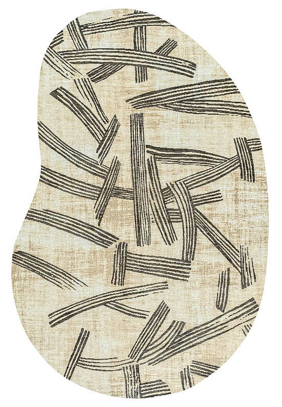 Безворсовый ковер из полиэстера LR6251-L429 outdoor