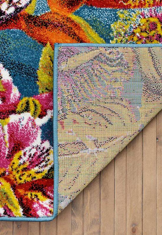 Недорогой синтетический ковер C015-Multicolor