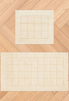 Комплект ковриков для ванной Confetti Bath Cotton Uni 17725 1640 Naturel-Ecru