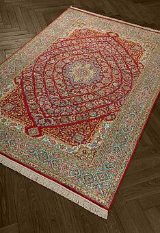 ковер в перспективе Cashmir IIST-GI97K27Z7 Kashan Red