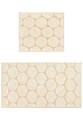 Комплект ковриков для ванной Confetti Bath Cotton Uni 17723 1640 Naturel-Ecru