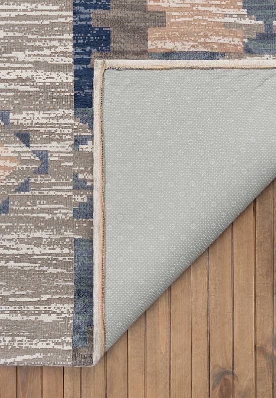 Гобеленовый ковер 026-blue/light beige