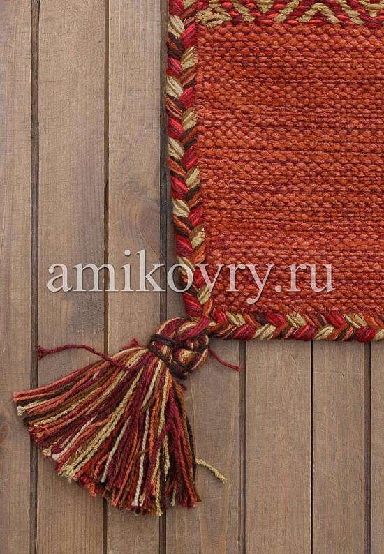 Безворсовый ковер из хлопка 22701-300