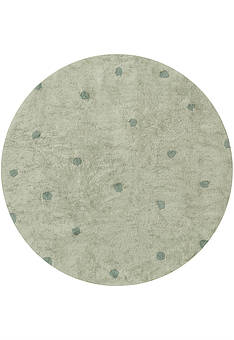 дизайн ковра Lorena Canals Cotton Dot Blue Sage