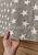Безворсовый ковер ручной работы JC International JHC-01 grey-white multi stars