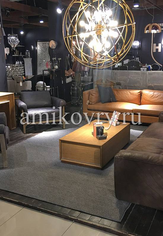 Шерстяной безворсовый ковер из Бельгии RW1170-R314 discount