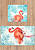 Комплект ковриков для ванной и туалета Flamingo 01 Turquoise