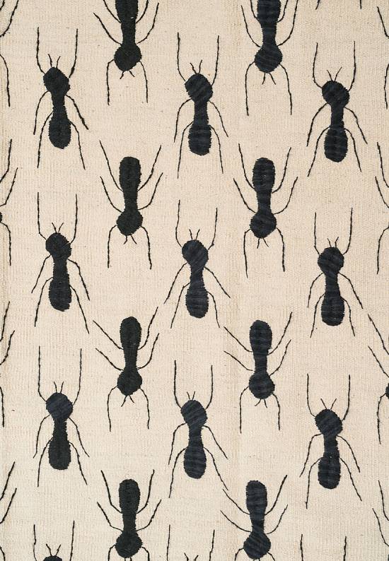 Элитный ковер ручной работы Kilim Savannah Black 1