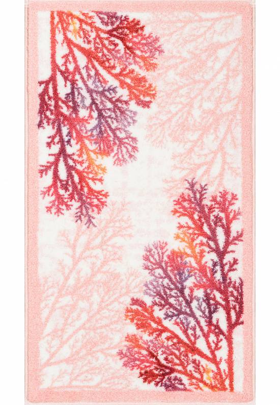 Розовый коврик для ванной  Coral 01 Pink