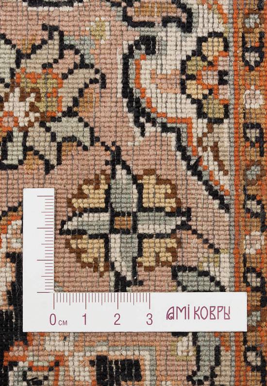 Шелковый ковер ручной работы из Индии 244235-Kerman blue/beige