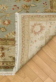 основа ковра Kashan Gold AKWS-7089 10/10 HS WS Ice Blue/Light Gold