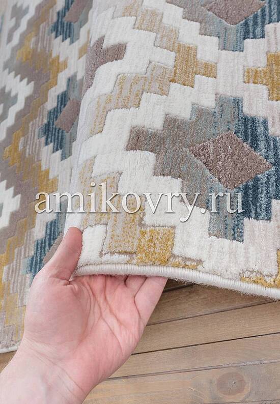 Ковер Talas TS0319-S.Beige-G.Blue