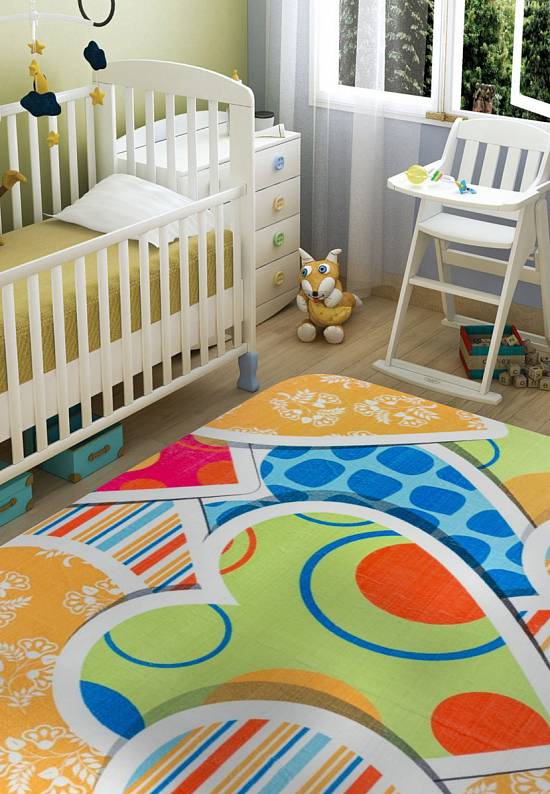 Детский мягкий игровой коврик Kids 24-C