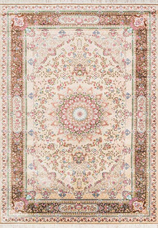 Иранский классический ковер Tabriz-Beige