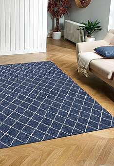 безворсовый ковер в интерьере Ligne Pure Framework 229.001-500