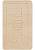 Светлый коврик для ванной  Maritime 2540 Beige