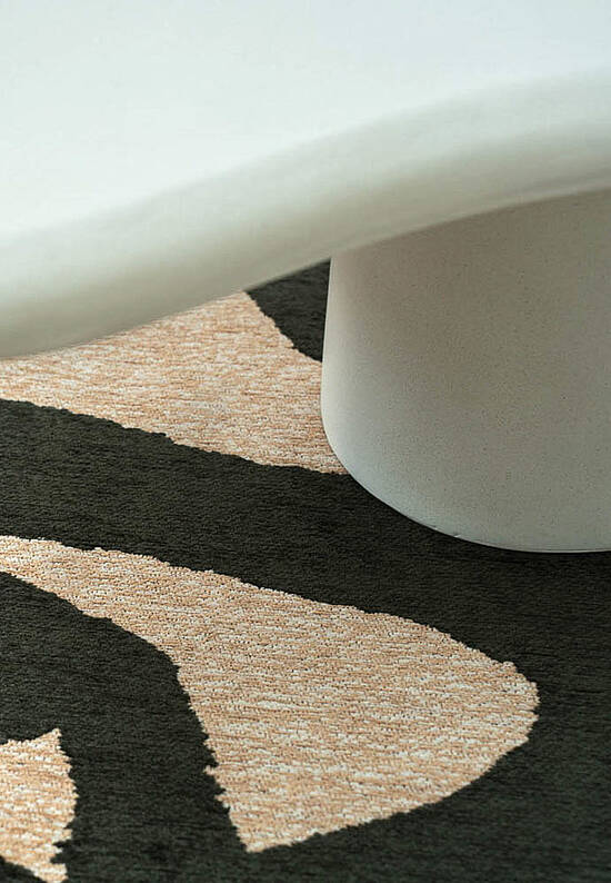 Современный безворсовый ковер LS6083-L407