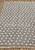 Безворсовый ковер ручной работы JC International JHC-01 grey-white multi stars