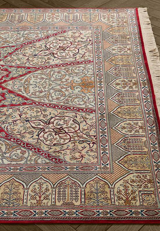 Шелковый ковер ручной работы IIST-GI9ZK25CJ Gumband