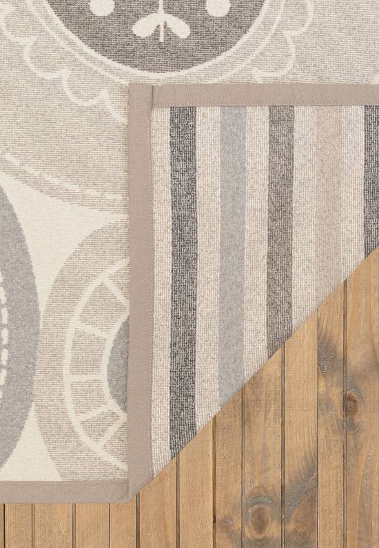 Двусторонний безворсовый ковер Maru-Beige