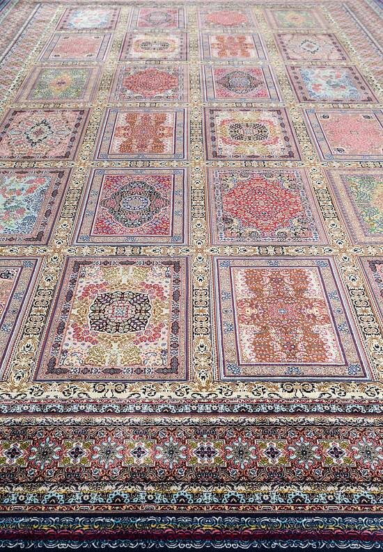 Иранский классический ковер Farshineh-Dark Blue