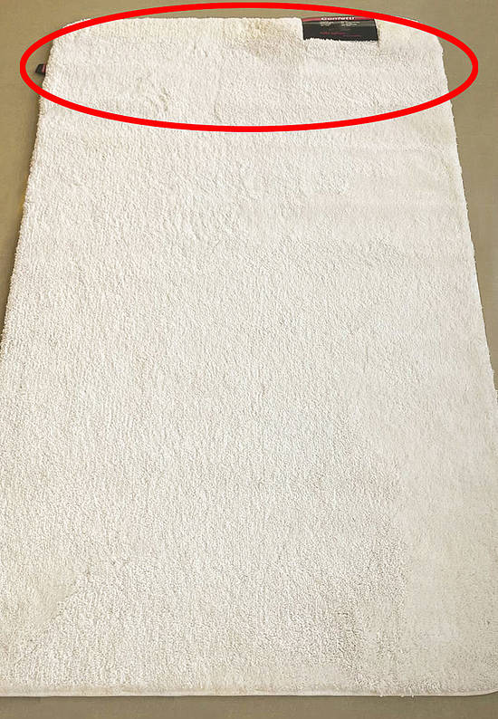 Мягкий коврик для ванной 3501 Beige discount7