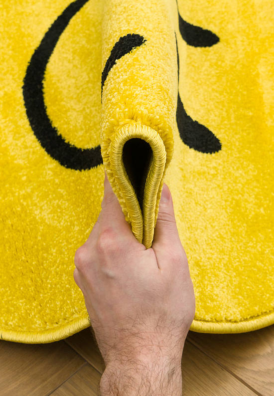 Недорогой синтетический ковер NC19-Yellow