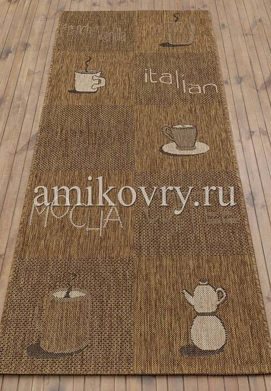 Ковер-циновка для кухни из Бельгии BR568-B46
