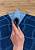 Синий коврик для ванной Sariyer 2582 Dark Blue