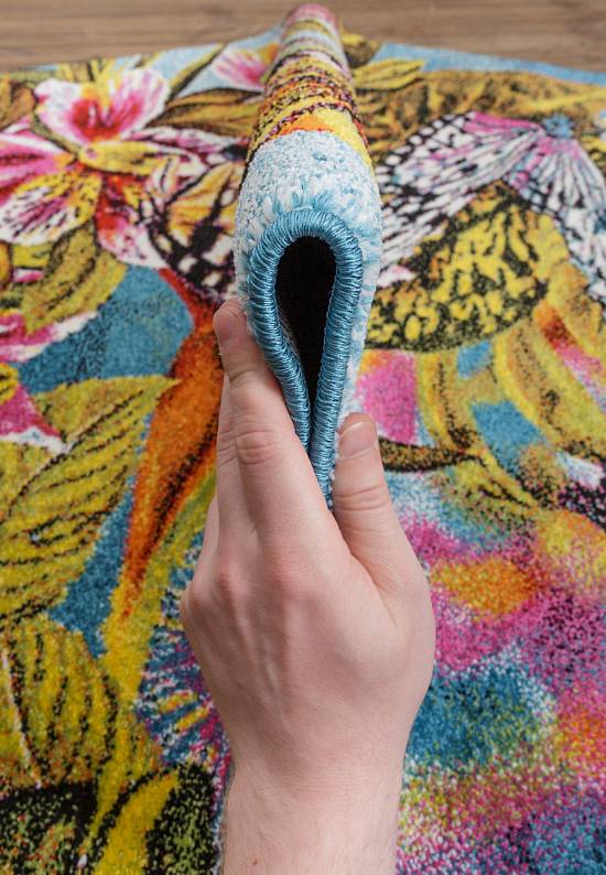 Недорогой синтетический ковер C015-Multicolor