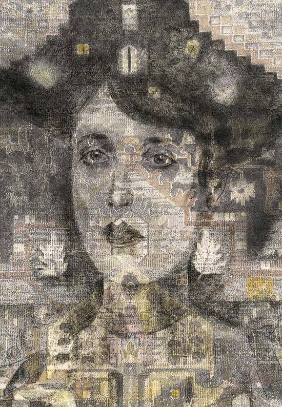 Расписной ковер VD2321-V97-1