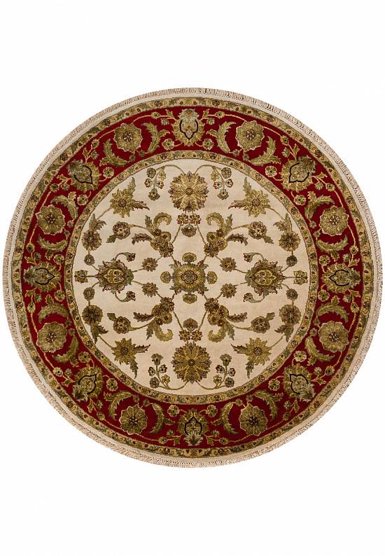 Элитный ковер ручной работы 10/10 SK-175-Ivory/Red