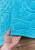 Бирюзовый коврик для ванной из хлопка SCTN 10-Turquoise