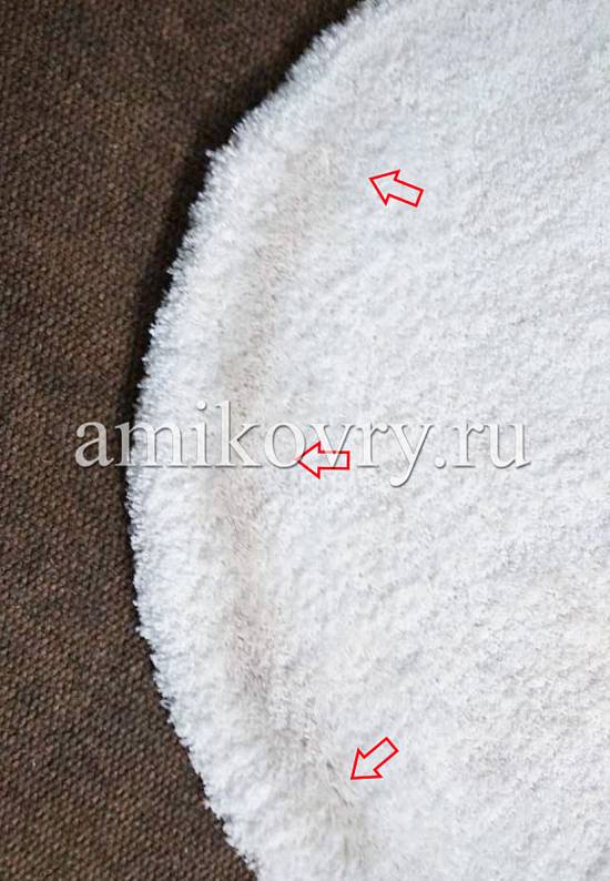 Мягкий ковер с длинным ворсом Snow discount29