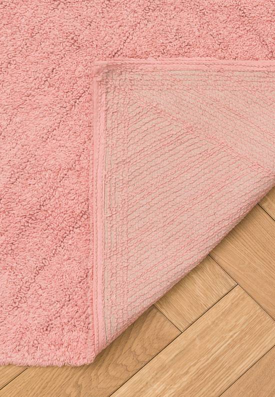 Розовый комплект ковриков для ванной и туалета Gestro-Rose