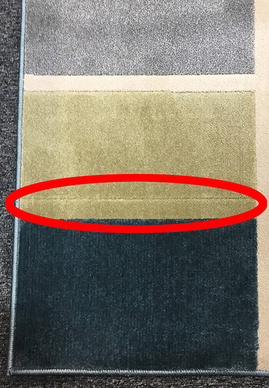 Бельгийский ковер из полиэстера RM5518-R155 discount1